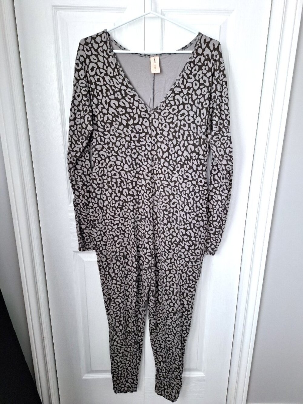 Smash + Tess Leopard Print Romper